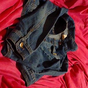 Jean jacket never worn brand new